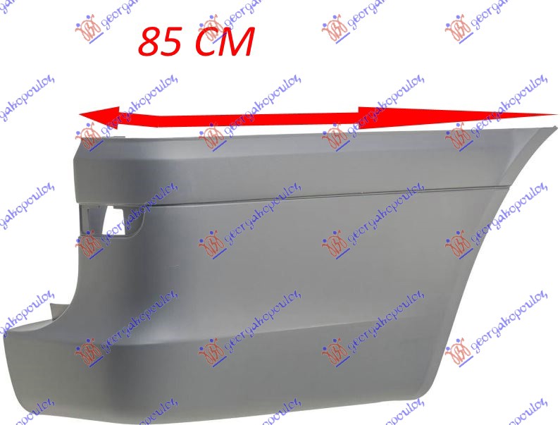 ΑΚΡΟ ΠΡΟΦΥΛΑΚΤΗΡΑ ΠΙΣΩ ΓΚΡΙ ΑΝΟΙΧΤΟ (ΜΑΚΡΥ ΣΑΣΙ) ΔΕΞ