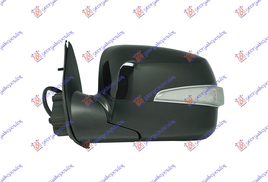 ΚΑΘΡΕΦΤΗΣ ΗΛΕΚΤΡΙΚΟΣ ΗΛΕΚΤΡΙΚΑ ΑΝΑΚΛΙΝΟΜΕΝΟΣ ΜΑΥΡΟΣ (ΜΕ ΦΛΑΣ) (Α ΠΟΙΟΤΗΤΑ) (CONVEX GLASS) ΑΡ