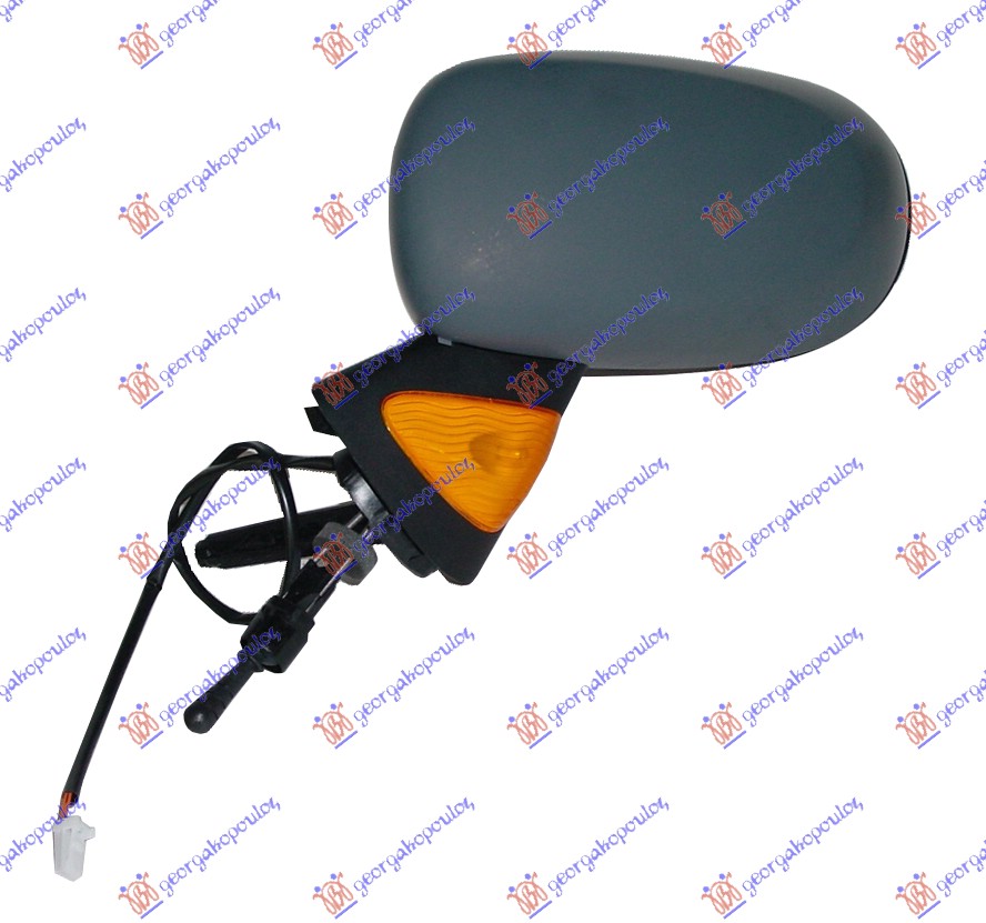 ΚΑΘΡΕΦΤΗΣ ΜΗΧΑΝΙΚΟΣ ΒΑΦΟΜΕΝΟΣ (ΜΕ ΚΙΤΡΙΝΟ ΦΛΑΣ) (ASPHERICAL GLASS) ΑΡ