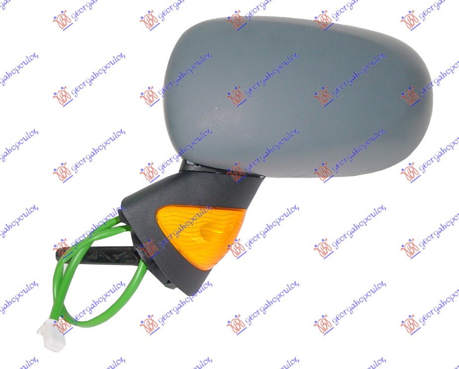 ΚΑΘΡΕΦΤΗΣ ΗΛΕΚΤΡΙΚΟΣ ΘΕΡΜΑΙΝΟΜΕΝΟΣ ΒΑΦΟΜΕΝΟΣ (ΜΕ ΚΙΤΡΙΝΟ ΦΛΑΣ) (Α ΠΟΙΟΤΗΤΑ) (ASPHERICAL GLASS) ΑΡ