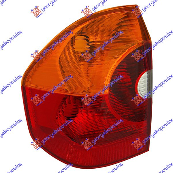 ΦΑΝΟΣ ΠΙΣΩ ΕΞΩ (ULO) (ΚΙΤΡΙΝΟ ΦΛΑΣ) ΑΡ