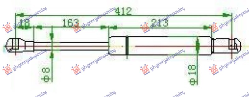 ΑΜΟΡΤΙΣΕΡ ΜΠΑΓΚΑΖ (412L-400N)