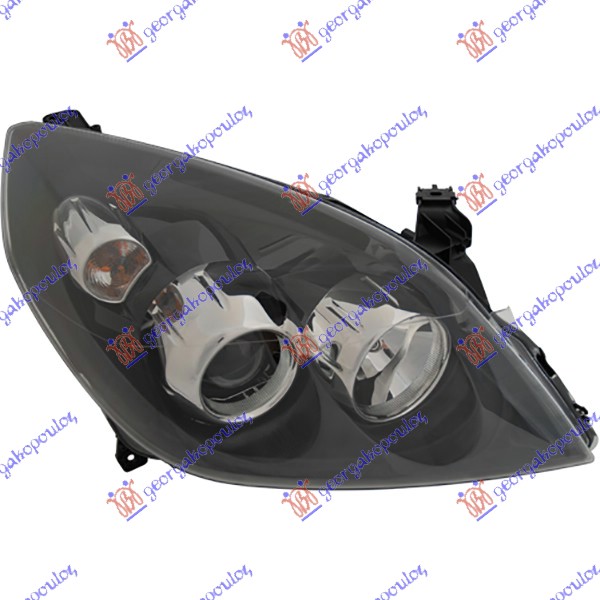 ΦΑΝΟΣ ΕΜΠΡΟΣ ΗΛΕΚΤΡΙΚΟΣ (ΜΑΥΡΟΣ ΚΑΘΡΕΦΤΗ) (Ε) (DEPO) ΔΕΞ