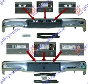 ΠΡΟΦΥΛΑΚΤΗΡΑΣ ΠΙΣΩ ΧΡΩΜΙΟ (4Π/ΔΙΠΛΟΚΑΜΠΙΝΟ) (ΤΑΥΛΑΝΔΗ)