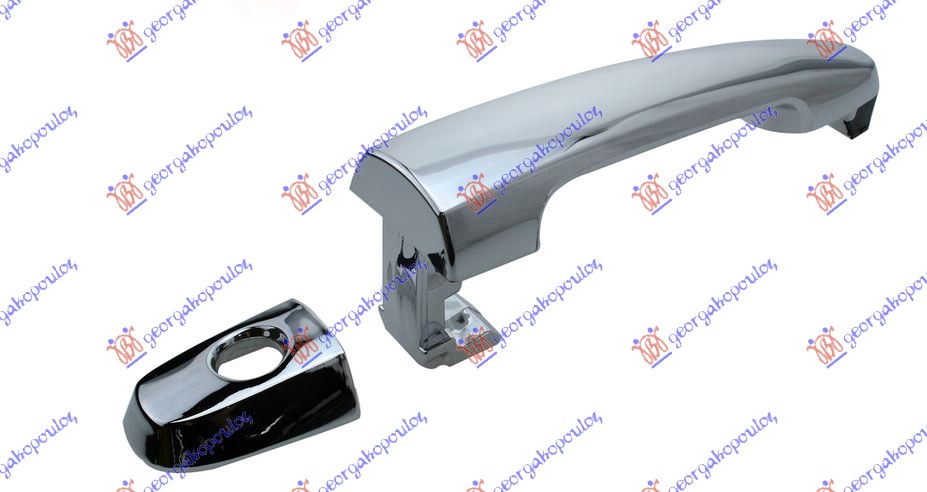 ΧΕΡΟΥΛΙ ΠΟΡΤΑΣ ΕΜΠΡΟΣ ΕΞΩ ΧΡΩΜΙΟ  (ΜΕ ΤΡΥΠΑ ΓΙΑ ΑΦΑΛΟ)  (ΔΕΞΙ=ΑΡΙΣΤΕΡΟ) ΑΡ