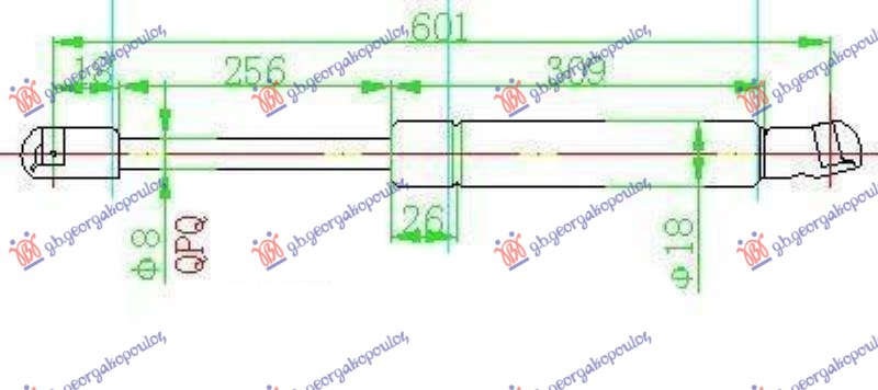 ΑΜΟΡΤΙΣΕΡ ΜΠΑΓΚΑΖ 3Π (603L-240N)