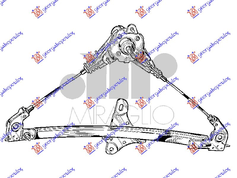 ΓΡΥΛΛΟΣ ΠΑΡΑΘΥΡΟΥ ΠΙΣΩ ΜΗΧΑΝΙΚΟΣ (Α ΠΟΙΟΤΗΤΑ) ΑΡ