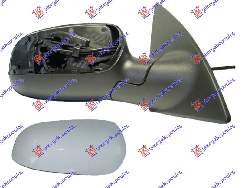 ΚΑΘΡΕΦΤΗΣ ΜΗΧΑΝΙΚΟΣ ΒΑΦΟΜΕΝΟΣ (CONVEX GLASS) ΔΕΞ