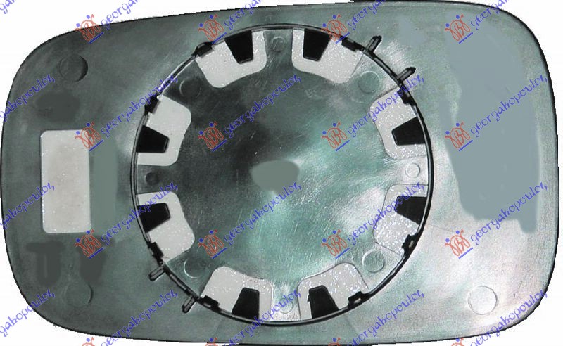 ΚΡΥΣΤΑΛΛΟ ΚΑΘΡΕΦΤΗ ΜΠΛΕ ΘΕΡΜΑΙΝΟΜΕΝΟ (CONVEX GLASS) ΔΕΞ