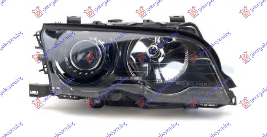 ΦΑΝΟΣ ΕΜΠΡΟΣ -2001 XENON ΜΑΥΡΟΣ (MARELLI) ΔΕΞ