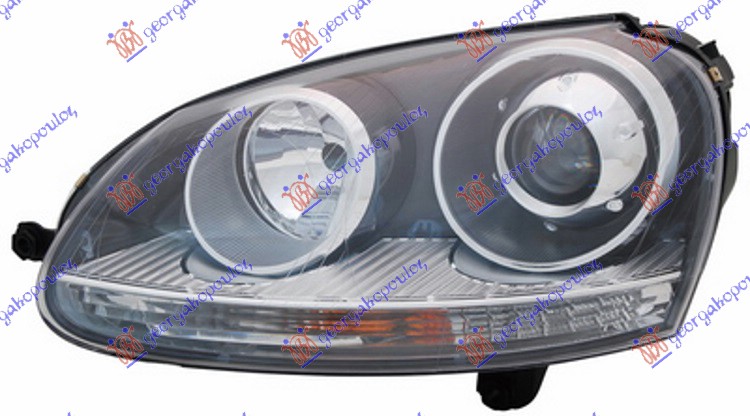 ΦΑΝΟΣ ΕΜΠΡΟΣ XENON (ΜΑΥΡΟ) GTi (Ε) (TYC) ΑΡ
