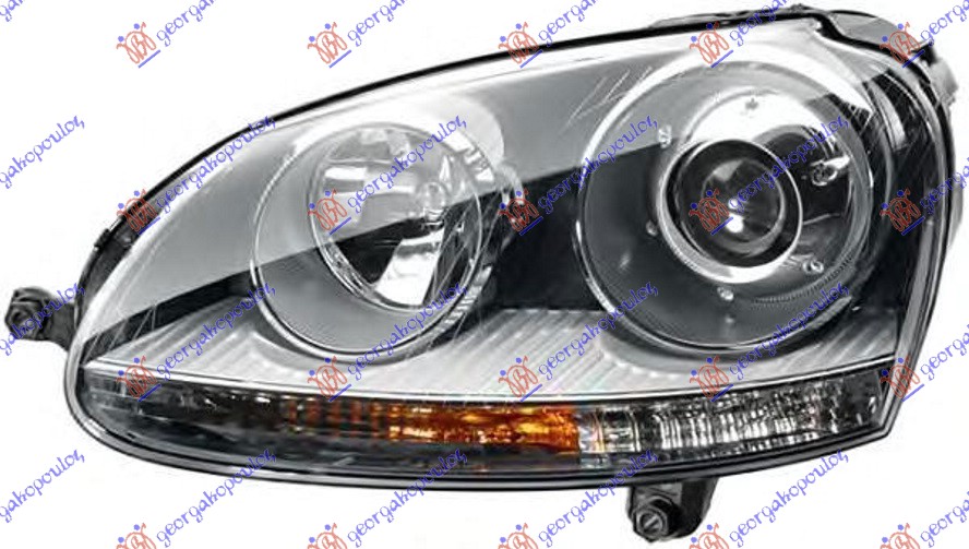 ΦΑΝΟΣ ΕΜΠΡΟΣ XENON (ΜΑΥΡΟ) GTi (MARELLI) ΑΡ