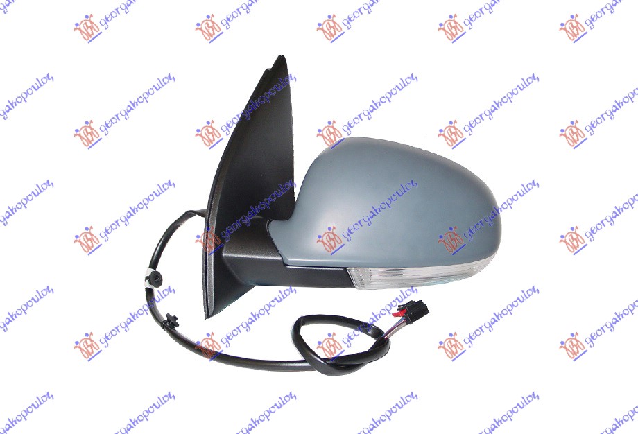 ΚΑΘΡΕΦΤΗΣ ΗΛΕΚΤΡΙΚΟΣ ΘΕΡΜΑΙΝΟΜΕΝΟΣ ΗΛΕΚΤΡΙΚΑ ΑΝΑΚΛΙΝΟΜΕΝΟΣ ΒΑΦΟΜΕΝΟΣ (ΜΕ ΦΛΑΣ) (8 PIN) (ASPHERICAL GLASS) ΑΡ