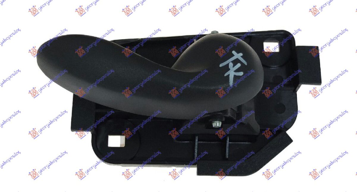 ΧΕΡΟΥΛΙ ΠΟΡΤΑΣ ΕΜΠΡΟΣ-ΠΙΣΩ ΕΣΩ  ΜΑΥΡΟ ΔΕΞ