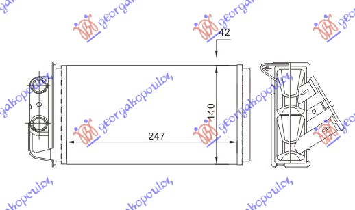 ΨΥΓΕΙΟ ΚΑΛΟΡΙΦΕΡ (248x130) (ΧΩΡΙΣ ΘΕΣΗ ΓΙΑ ΡΟΥΜΠΙΝΕΤΟ)