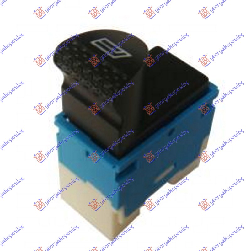 ΔΙΑΚΟΠΤΗΣ ΠΑΡΑΘΥΡΟΥ ΕΜΠΡΟΣ (Μπλέ-Ασπρη φισα) (6pin) ΔΕΞ