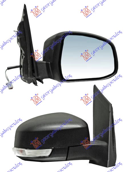 ΚΑΘΡΕΦΤΗΣ ΗΛΕΚΤΡΙΚΟΣ ΘΕΡΜΑΙΝΟΜΕΝΟΣ ΒΑΦΟΜΕΝΟΣ (ΜΕ ΦΛΑΣ) (Α ΠΟΙΟΤΗΤΑ) (ASPHERICAL GLASS) ΔΕΞ