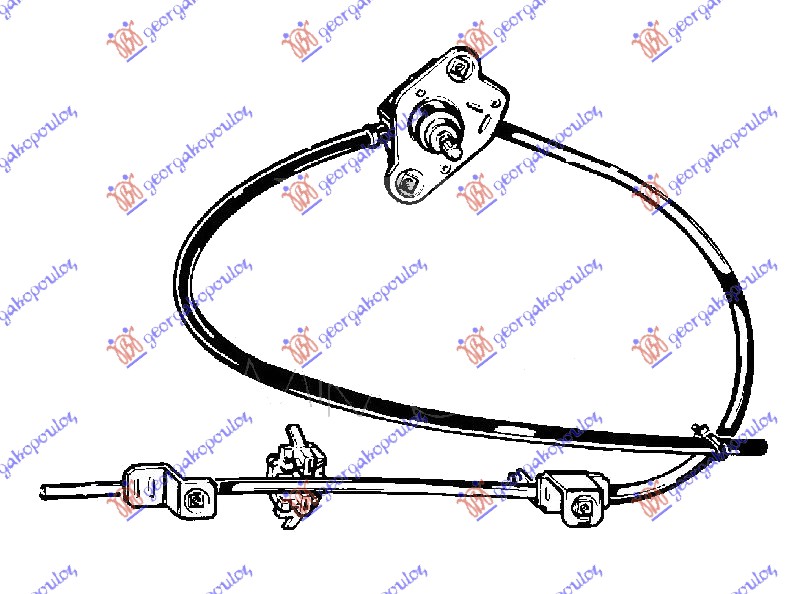 ΓΡΥΛΛΟΣ ΠΑΡΑΘΥΡΟΥ ΠΙΣΩ ΜΗΧΑΝΙΚΟΣ (Α ΠΟΙΟΤΗΤΑ) ΑΡ