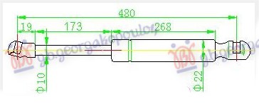 ΑΜΟΡΤΙΣΕΡ ΜΠΑΓΚΑΖ CABRIO (155L-400N)