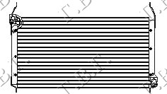 ΨΥΓΕΙΟ A/C ΒΕΝΖΙΝΗ 1.4-1.8-2.0 - ΠΕΤΡΕΛΑΙΟ 1.9JTD (580x310x22) 1995-1996 (NISSENS)