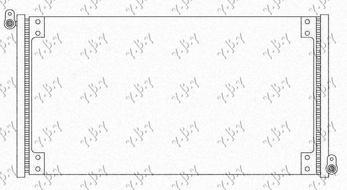 ΨΥΓΕΙΟ A/C 1.2-1.6 16V (547x310x18) 2001- (NISSENS)