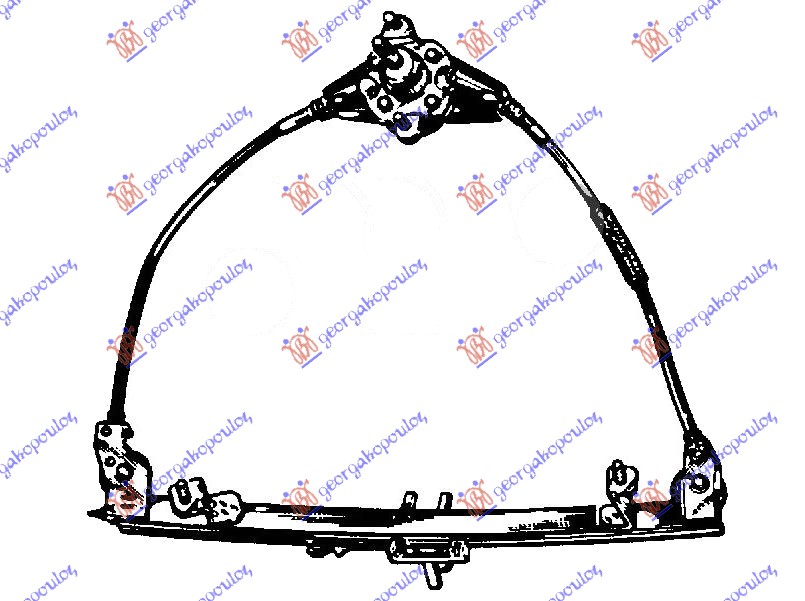 ΓΡΥΛΛΟΣ ΠΑΡΑΘΥΡΟΥ ΕΜΠΡΟΣ ΜΗΧΑΝΙΚΟΣ (Α ΠΟΙΟΤΗΤΑ) ΔΕΞ