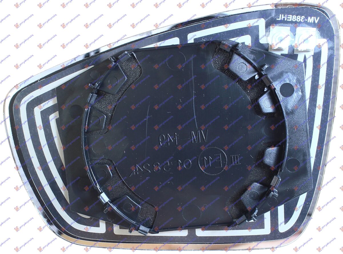 ΚΡΥΣΤΑΛΛΟ ΚΑΘΡΕΦΤΗ ΘΕΡΜΑΙΝΟΜΕΝΟ (CONVEX GLASS) ΔΕΞ