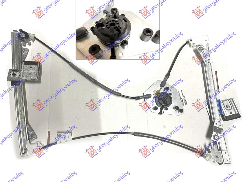 ΓΡΥΛΛΟΣ ΠΑΡΑΘΥΡΟΥ ΕΜΠΡΟΣ ΗΛΕΚΤΡΙΚΟΣ 3Π (ΧΩΡΙΣ ΜΟΤΕΡ) (Α ΠΟΙΟΤΗΤΑ) ΔΕΞ