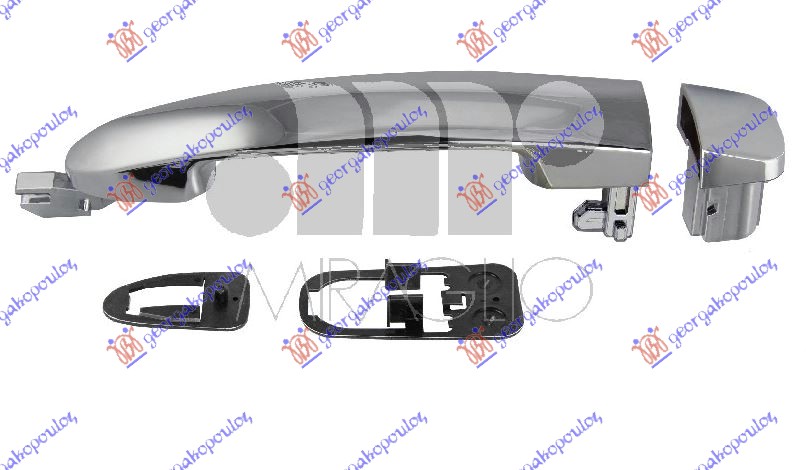 ΧΕΡΟΥΛΙ ΠΟΡΤΑΣ ΕΜΠΡΟΣ ΕΞΩ  (ΑΣΗΜΙ)  (ΚΑΙ ΠΙΣΩ ΔΕΞΙΟ / ΑΡΙΣΤΕΡΟ) ΔΕΞ