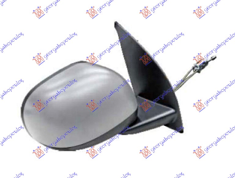 ΚΑΘΡΕΦΤΗΣ ΜΗΧΑΝΙΚΟΣ ΒΑΦΟΜΕΝΟΣ 2009- (CONVEX GLASS) ΔΕΞ