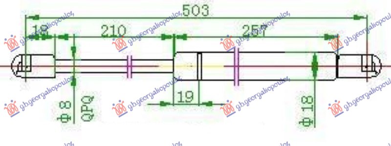 ΑΜΟΡΤΙΣΕΡ ΜΠΑΓΚΑΖ (502L-280N)