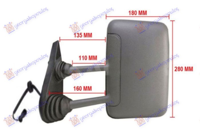 ΚΑΘΡΕΦΤΗΣ ΗΛΕΚΤΡΙΚΟΣ ΘΕΡΜΑΙΝΟΜΕΝΟΣ (ΜΑΚΡΥ ΜΠΡΑΤΣΟ) ΑΡ