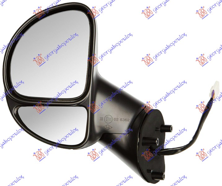 ΚΑΘΡΕΦΤΗΣ ΗΛΕΚΤΡΙΚΟΣ ΘΕΡΜΑΙΝΟΜΕΝΟΣ ΗΛΕΚΤΡΙΚΑ ΑΝΑΚΛΙΝΟΜΕΝΟΣ (ΜΕ ΑΙΣΘΗΤΗΡΑ) (9 PIN) (Α ΠΟΙΟΤΗΤΑ) (CONVEX GLASS) ΑΡ