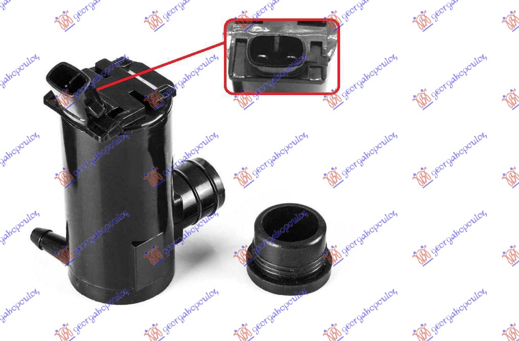 ΜΟΤΕΡ ΔΟΧΕΙΟΥ ΝΕΡΟΥ ΥΑΛΟΚΑΘ.(H/B) (ΜΟΝΟ)