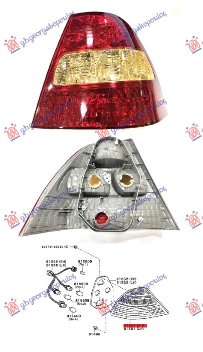 ΦΑΝΟΣ ΠΙΣΩ -2004 (E) (ΤΥΠΟΥ FARBA) (DEPO) ΔΕΞ