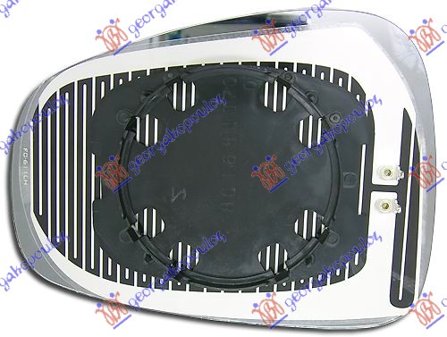 ΚΡΥΣΤΑΛΛΟ ΚΑΘΡΕΦΤΗ ΜΠΛΕ ΘΕΡΜΑΙΝΟΜΕΝΟ (CONVEX GLASS) ΔΕΞ