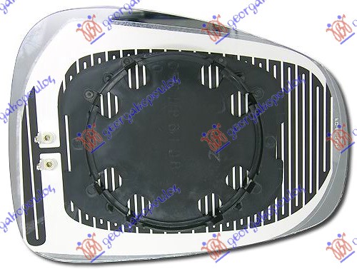 ΚΡΥΣΤΑΛΛΟ ΚΑΘΡΕΦΤΗ ΜΠΛΕ ΘΕΡΜΑΙΝΟΜΕΝΟ (ASPHERICAL GLASS) ΑΡ