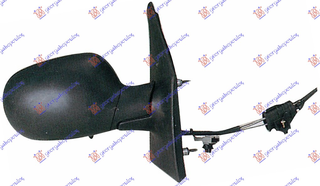 ΚΑΘΡΕΦΤΗΣ ΜΗΧΑΝΙΚΟΣ (ΜΕ ΑΙΣΘΗΤΗΡΑ) (CONVEX GLASS) ΔΕΞ