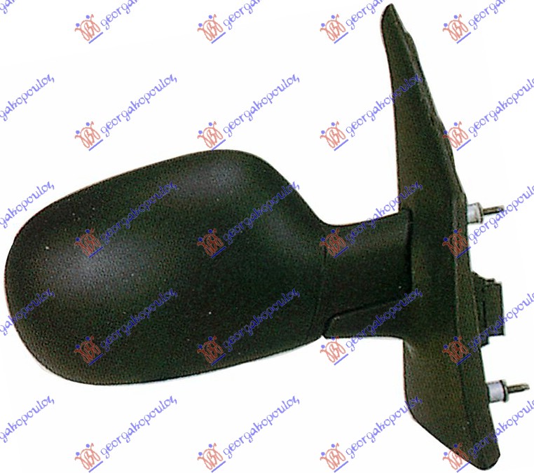 ΚΑΘΡΕΦΤΗΣ ΗΛΕΚΤΡΙΚΟΣ ΘΕΡΜΑΙΝΟΜΕΝΟΣ ΜΕ ΑΙΣΘΗΤΗΡΑ (CONVEX GLASS) ΔΕΞ