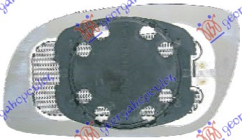 ΚΡΥΣΤΑΛΛΟ ΚΑΘΡΕΦΤΗ ΘΕΡΜΑΙΝΟΜΕΝΟ (CONVEX GLASS) ΔΕΞ