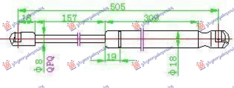 ΑΜΟΡΤΙΣΕΡ ΜΠΑΓΚΑΖ (505L-770N)