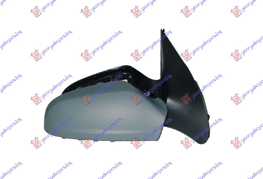 ΚΑΘΡΕΦΤΗΣ ΗΛΕΚΤΡΙΚΟΣ 3Π ΘΕΡΜΑΙΝΟΜΕΝΟΣ ΗΛΕΚΤΡΙΚΑ ΑΝΑΚΛΙΝΟΜΕΝΟΣ ΒΑΦΟΜΕΝΟΣ (7 PIN) (CONVEX GLASS) ΔΕΞ