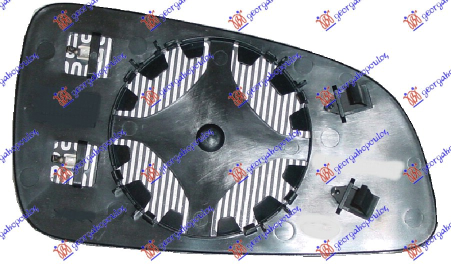 ΚΡΥΣΤΑΛΛΟ ΚΑΘΡΕΦΤΗ ΘΕΡΜΑΙΝΟΜΕΝΟ (ASPHERICAL GLASS) ΑΡ