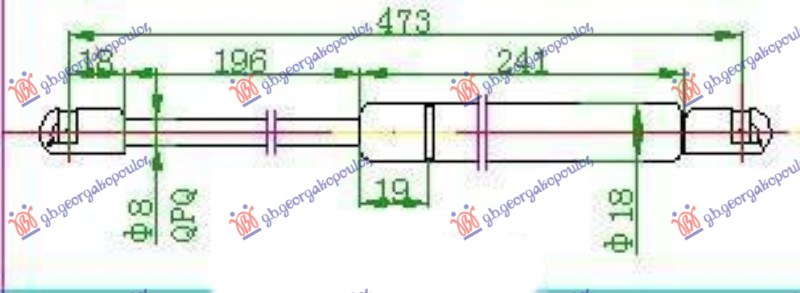ΑΜΟΡΤΙΣΕΡ ΜΠΑΓΚΑΖ S.W. (474L-570N)