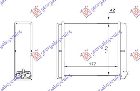 ΨΥΓΕΙΟ ΚΑΛΟΡΙΦΕΡ (177x176) (ΤΥΠΟΥ VALEO)