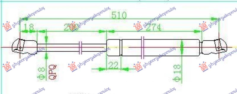 ΑΜΟΡΤΙΣΕΡ ΜΠΑΓΚΑΖ S.W. (508L-550N)
