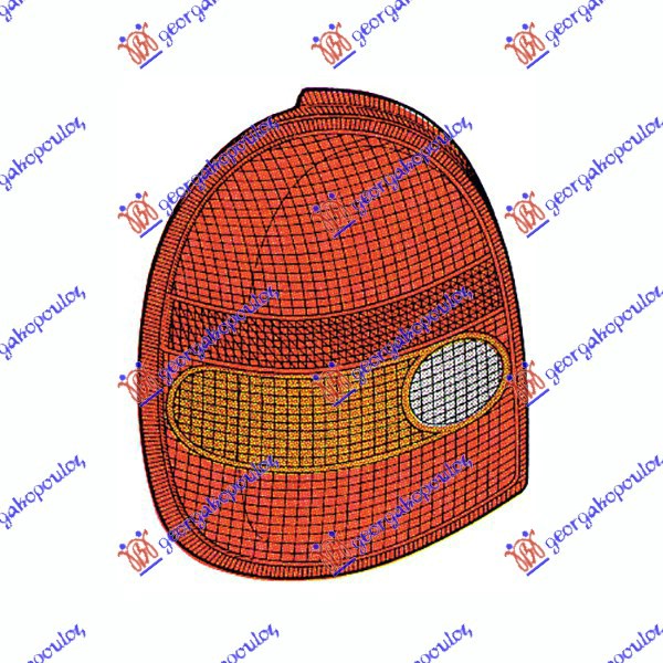 ΦΑΝΟΣ ΠΙΣΩ 3Π (TYC) ΑΡ