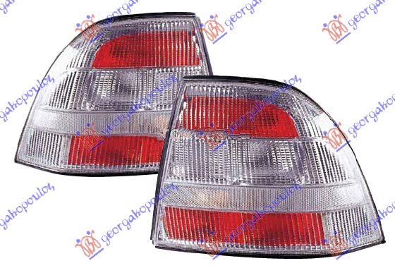 ΦΑΝΟΣ ΠΙΣΩ ΣΕΤ ΛΕΥΚΟΣ