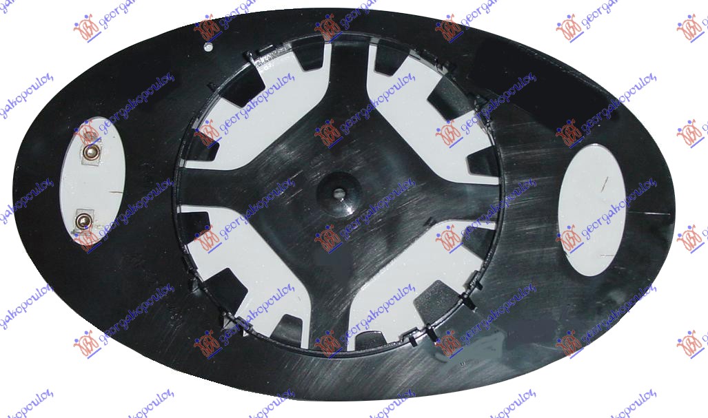 ΚΡΥΣΤΑΛΛΟ ΚΑΘΡΕΦΤΗ ΑΡΙΣΤΕΡΟ/ΔΕΞΙ (CONVEX GLASS)