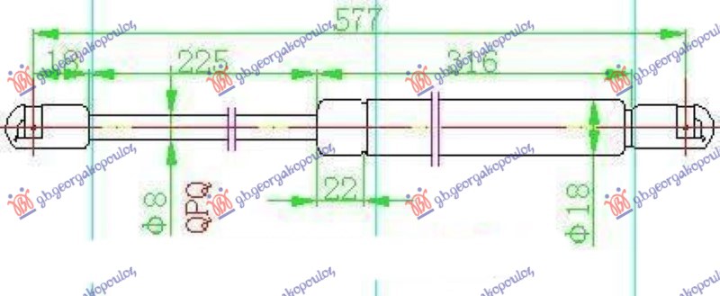 ΑΜΟΡΤΙΣΕΡ ΚΑΠΟ ΕΜΠΡΟΣ (577L-270N)